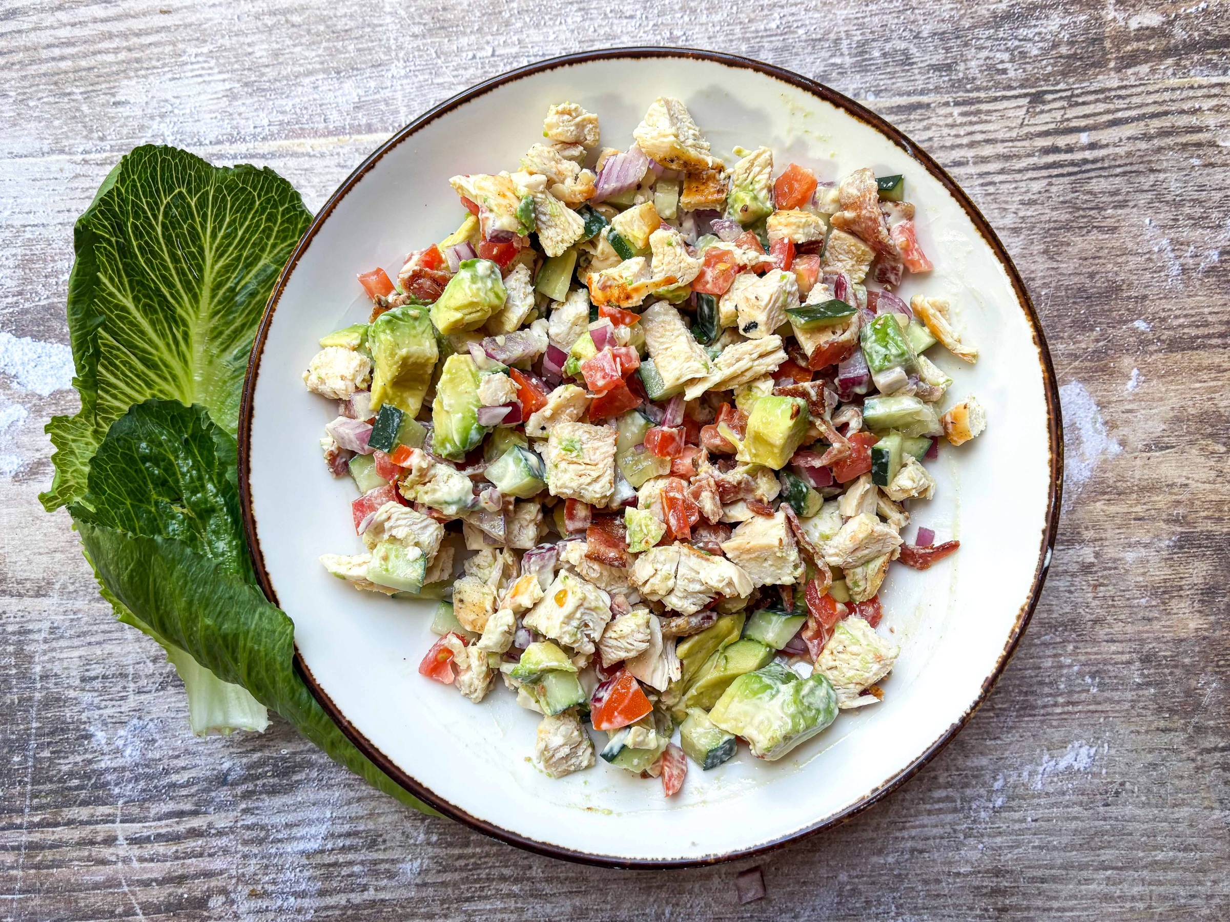 Chicken Wrap filling.