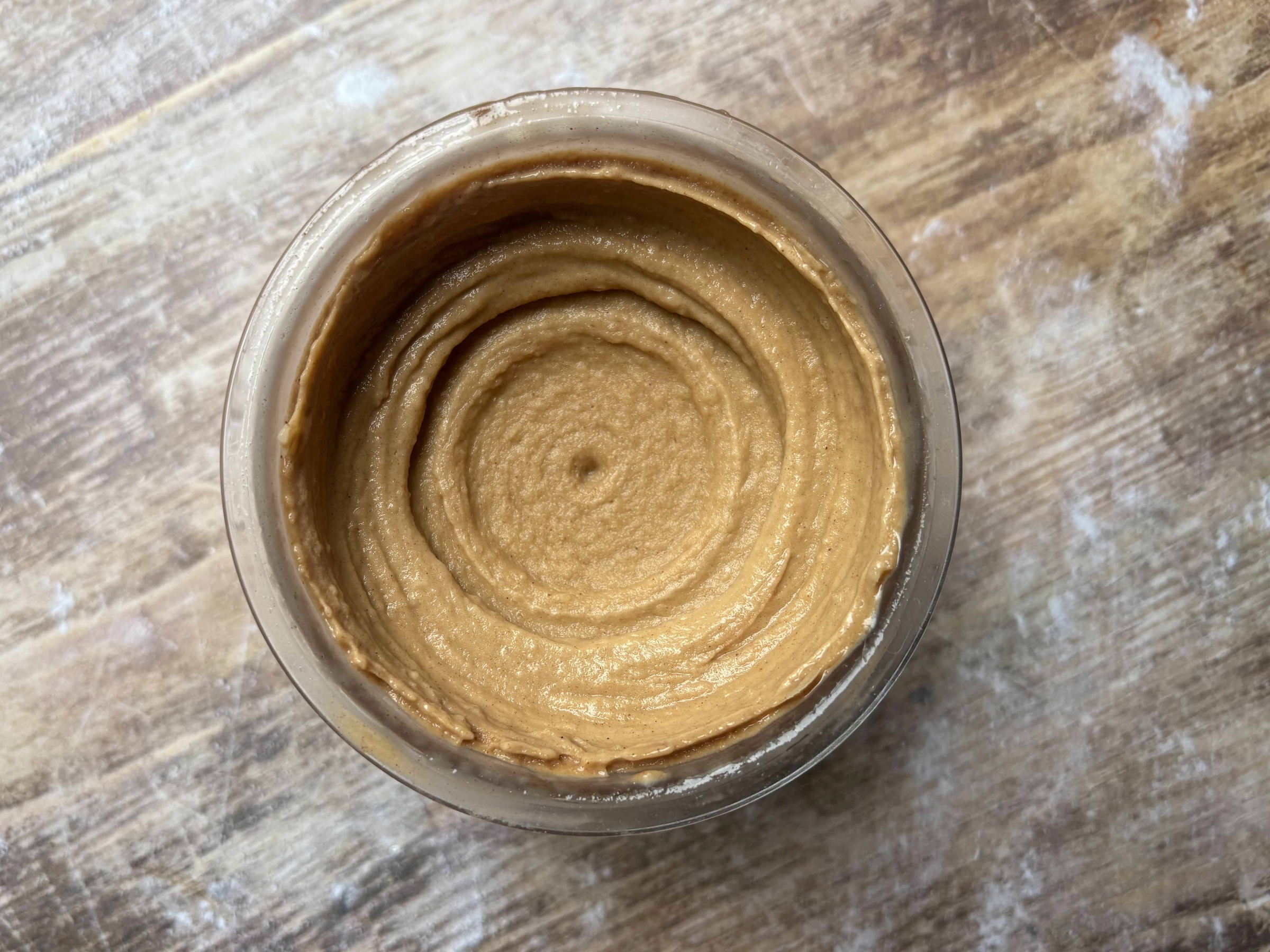 Coffee Smoothie after spun through a Ninja CREAMi